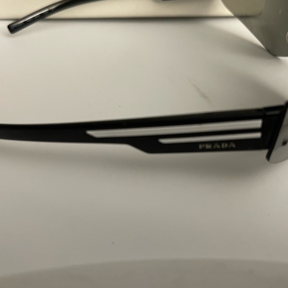 Prada Shield Mirrored Sunglasses - Picture 5 of 5